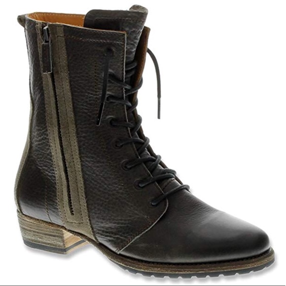 Welt Distress Goodyear Leather LaceUp Combat Boot - Picture 6 of 6